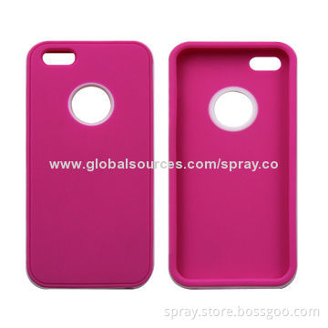 Luxury Detachable Hybrid Dual Layer PC+TPU Case for iPhone 5S